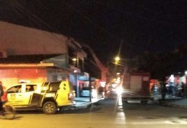 Incêndio deixa um morto em Vergel do Lago, na parte baixa de Maceió