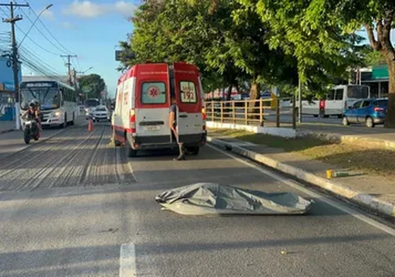 Acidente com moto termina em morte na Fernandes Lima