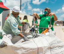 Cooperativas de Maceió recolhem mais de 700 toneladas de recicláveis