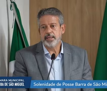 Biu de Lira falta posse como prefeito; Arthur Lira se emociona ao explicar ausência do pai