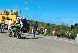 Grave acidente deixa um morto na BR-101, em Messias