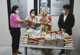 Tribunal de Justiça doa 110 kg de alimentos para a Casa da Mulher