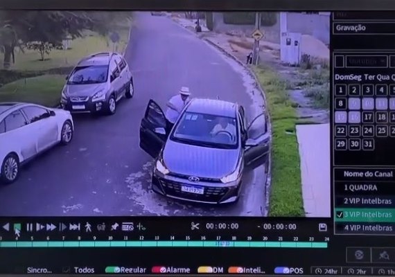 Vídeo mostra momento em que empresário chega em casa após atropelar e matar PM