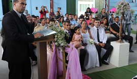 Justiça oficializa 120 casamentos em Maceió e Arapiraca