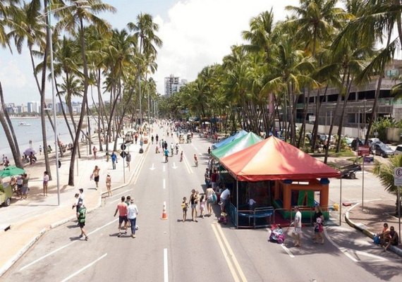 Após liberação para a Fase Laranja, Domingo de Lazer será retomado em Maceió