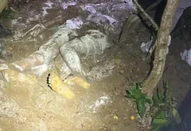 Corpos de dois homens são encontrados em cova rasa na Santa Amélia