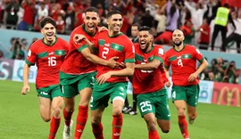 Marrocos é a seleção africana que mais venceu europeus em mata-mata