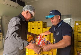 Sesc Mesa Brasil inicia entrega de alimentos arrecadados em Arapiraca