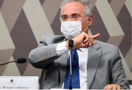 'Machões da internet ficam caladinhos na CPI', diz Renan Calheiros