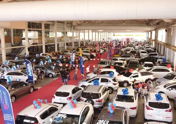 Feirão de veículos seminovos reúne mais de 600 carros em Maceió