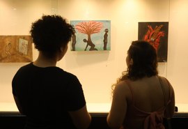 Estudantes expõem telas inspiradas em Nise da Silveira