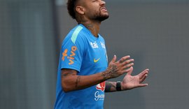 Neymar treina sem restrições com o grupo pelo segundo dia seguido
