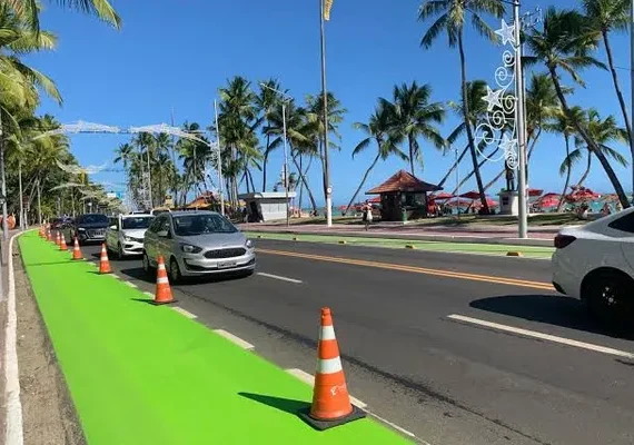 Prefeitura de Maceió contesta suspensão da faixa verde na orla e promete recorrer da decisão