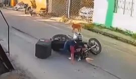 Motociclista recebe indenização de R$ 279 mil após cair em rua esburacada