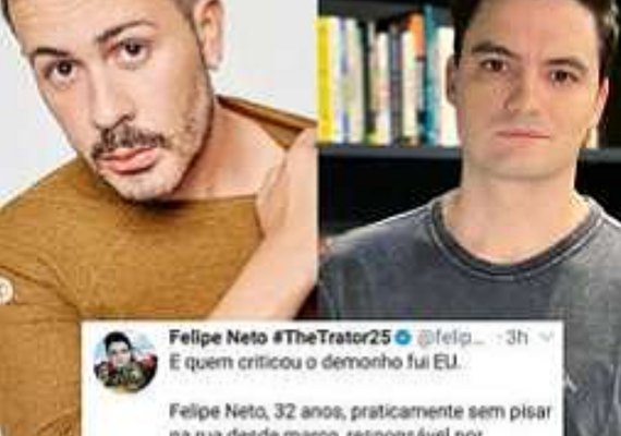 Carlinhos Maia e Felipe Neto trocam farpas, Youtubers entram na treta