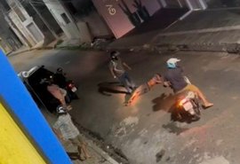 Suspeito de furtos e arrombamento em Palmeira dos Índios é agredido em via pública