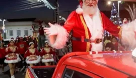 Parada Natalina de Palmeira acontece nesta terça (12); papai Noel também desfila pelas ruas da cidade