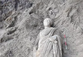 Estudo aponta que estátua romana teve bronze escurecido propositalmente