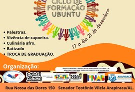 Centro Cultural de Capoeira Água de Beber promove Ciclo de Formação Ubuntu no Agreste alagoano