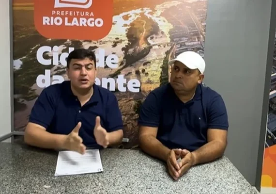 Prefeito de Rio Largo contesta carta de renúncia: “Não assinei nada este ano”