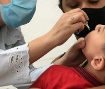 Falta de estoque: Maceió suspende vacinação contra poliomelite