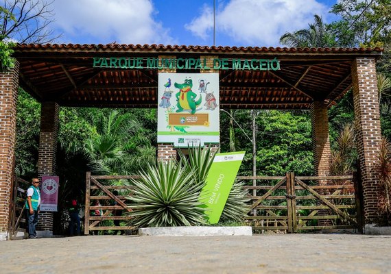 Ação de atividades de lazer ocorre no Parque Municipal de Maceió neste domingo (22)