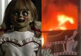 Exposição com boneca original do filme Annabelle pega fogo no Rio