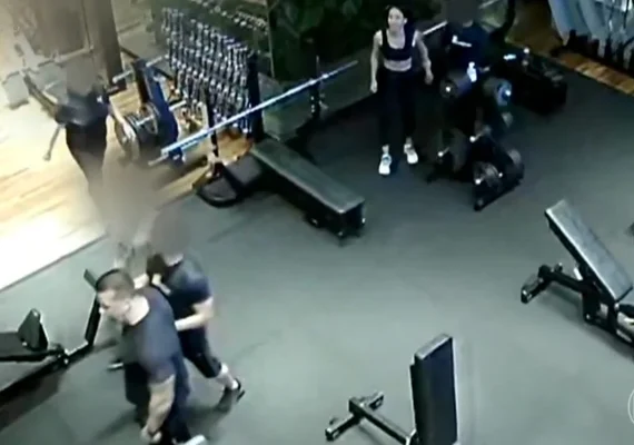 Empresário que agrediu mulher em academia vira réu por lesão corporal