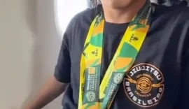 Atleta de 7 anos de Rio Largo é homenageada após vice no Brasileiro de Jiu-Jitsu