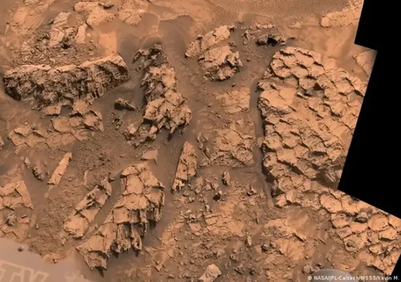 Formações rochosas em Marte intrigam cientistas