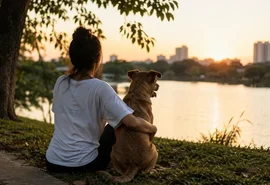 Convivência com cães e gatos pode ajudar a reduzir ansiedade e solidão