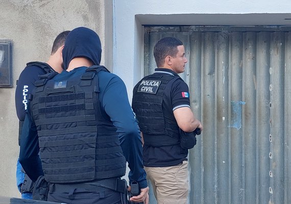 Polícia Civil alagoana deflagra operação nas primeiras horas desta quarta(06)