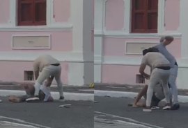 Sequência de agressões é registrada após show na orla de Jaraguá