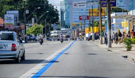 Prefeitura inicia revitalização da Faixa Azul na parte alta