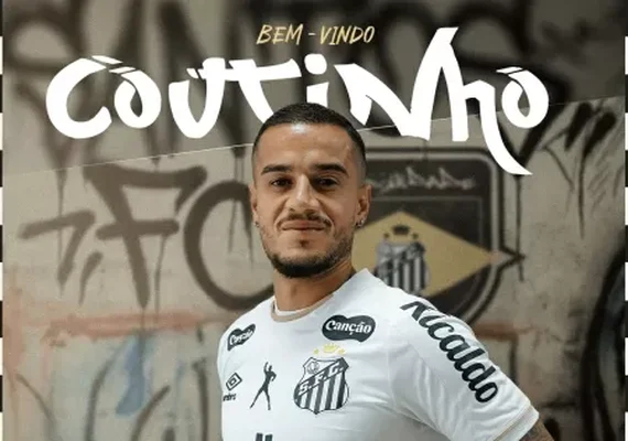 Philippe Coutinho é anunciado pelo Santos