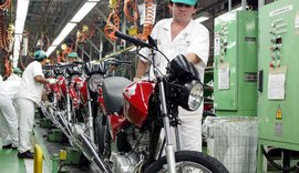 Produção de motocicletas cai 98% em abril