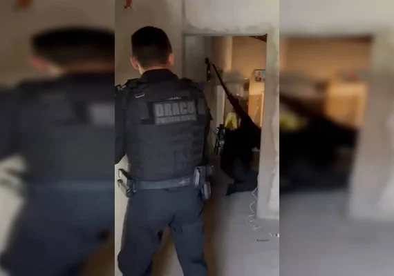 Delegado fica em fogo cruzado durante ação para capturar membro do PCC no Piauí