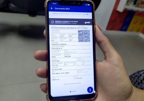 Certificado de Registro e Licenciamento de Veículo agora é digital