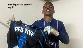 Entre defesas e lembranças: Ariel, goleiro do CSA, transforma dor em homenagem ao pai