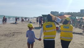Equipe do Ronda no Bairro reencontra familiares de criança de 8 anos perdida em Maceió
