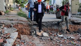 MP e Defensoria Pública constatam in loco o caos provocado por afundamento do solo em  Rio Novo