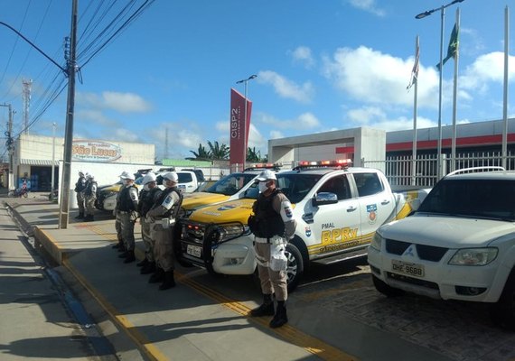 Em Teotônio Vilela PM faz patrulhamento para evitar reabertura do comércio