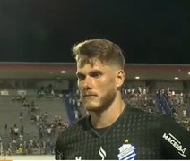 Wellerson desabafa após empate do CSA: 'Estavam procurando uma falha minha'