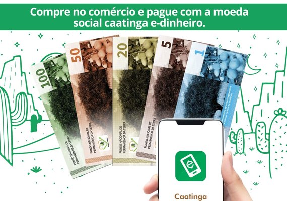 Moeda digital Caatinga e-dinheiro vai circular na 39ª Expo Bacia Leiteira