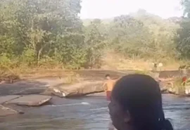 Buscas são encerradas após corpo de criança ser localizado em cachoeira de Joaquim Gomes