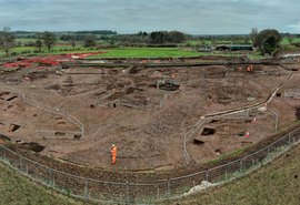 Maior túmulo escandinavo pré-histórico foi erguido após deslizamento