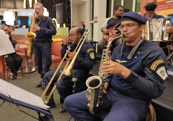 Banda da Guarda Municipal realizará apresentações de Natal em Maceió