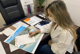 Prefeita da Barra de Santo Antônio libera construção de hotel que vai gerar mais de 300 empregos