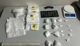 Homem é preso com cocaína durante ação da PM em Anadia