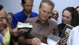 Renan lança seu livro e reúne autoridades